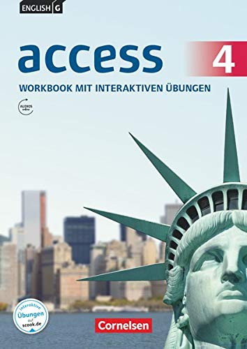 English G Access - Allgemeine Ausgabe / Band 4: 8. Schuljahr - Workbook mit interaktiven Übungen au English G Access - Allgemeine Ausgabe / Band 4: 8. Schuljahr - Workbook mit interaktiven Übungen au