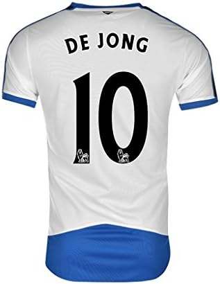 2015-2016 Home Match #10 de Jong Football Soccer (Stripe) Jersey