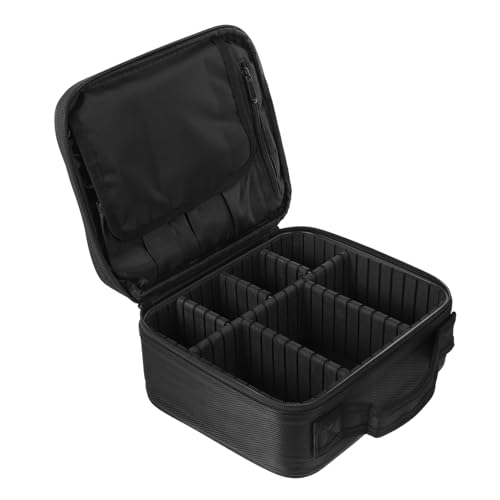 Trousse de toilette voyage pratique et multicouche, pochette cosmétique maquillage