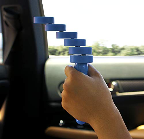 TrueBalance Coordination Game Balance Toy for Adults and Kids | Improves Fine Motor Skills (Mini Blue)