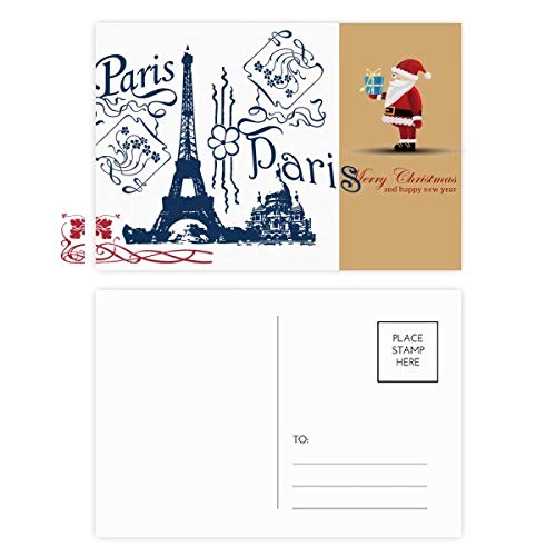 Cartes postales Tour Eiffel lot de 20 papeterie France Paris pour collectionneur