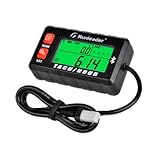 Runleader RL-HM058-BT Bluetooth Shunt Tach Hour Meter, Works by Replaceable Battery and DC 12V Power. (RL-HM058-BT)