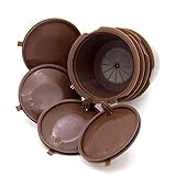 - Para un café más fragante - La nueva toma de agua de la cápsula de café conduce al centro, la extracción del café es más completa, el café es más suave, el chip de filtro de espuma solo se agrega en la parte inferior, por lo que el aceite es más , el café sabe mejor y el aroma es más fuerte.