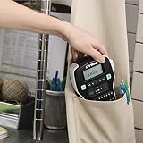 DYMO LabelManager 160 zestaw podstawowy do etykietowania | Przenośna drukarka z 3 rolkami taśmy Dymo D1 | Klawiatura AZERTY | Idealna do biura lub domu