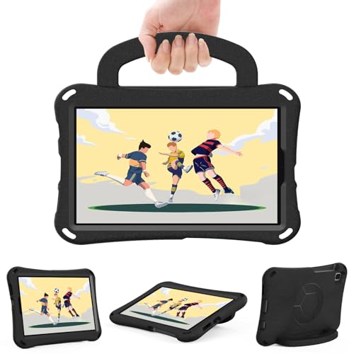 Housse enfant Samsung Galaxy Tab A 8.0 2019 SM-T290 avec support noir