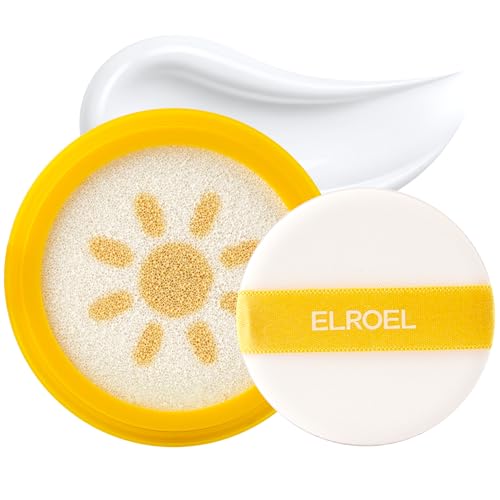ELROEL Pang Pang Sun Cushion Plus - SPF 50 Face Sunscreen, Refill 0.53 oz