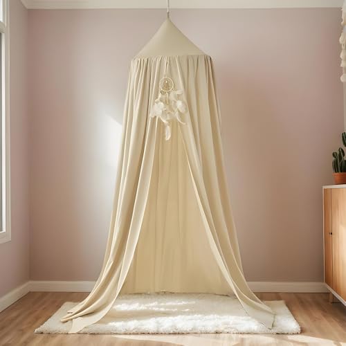 Cubierta de red de princesa para habitación de bebé y cama infantil 4