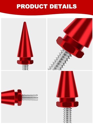 Image of Fairing Bolts Red, Motorcycle Windshield Screws | Compatible for Harley Davidson Electra Glide, Street Glide, Ultra Classic, Ultra Limited, Tri Glide 1996-2013