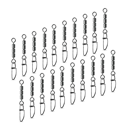 170-teiliges Wirbel Set Angeln - Mit Sortierbox Für Süß-/Salzwasser