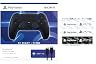PS5 ワイヤレスコントローラー ミッドナイト ブラック + USBケーブル for PC CFIJ15502