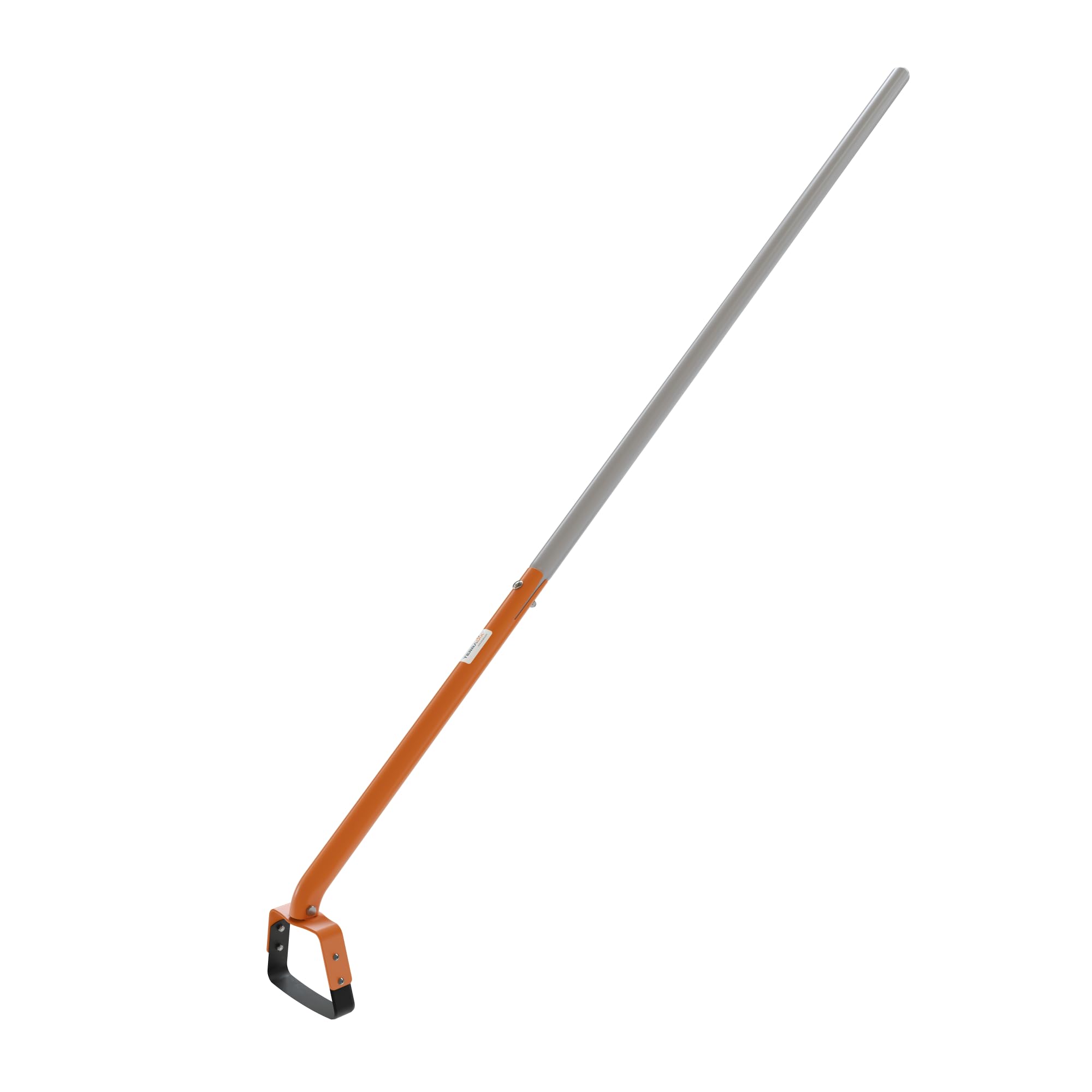 TERRADIX Pendelhacke mit Metallstiel- Hacke Harke - Unkraut entfernen - 14cm breit - gehärteter Werkzeug Stahl - nachschleifbar