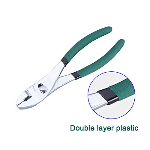Bi-Material Professional Level Of Slip Joint Pliers 8 Inch,Bright Green Coloring Hand Tool #TOP3