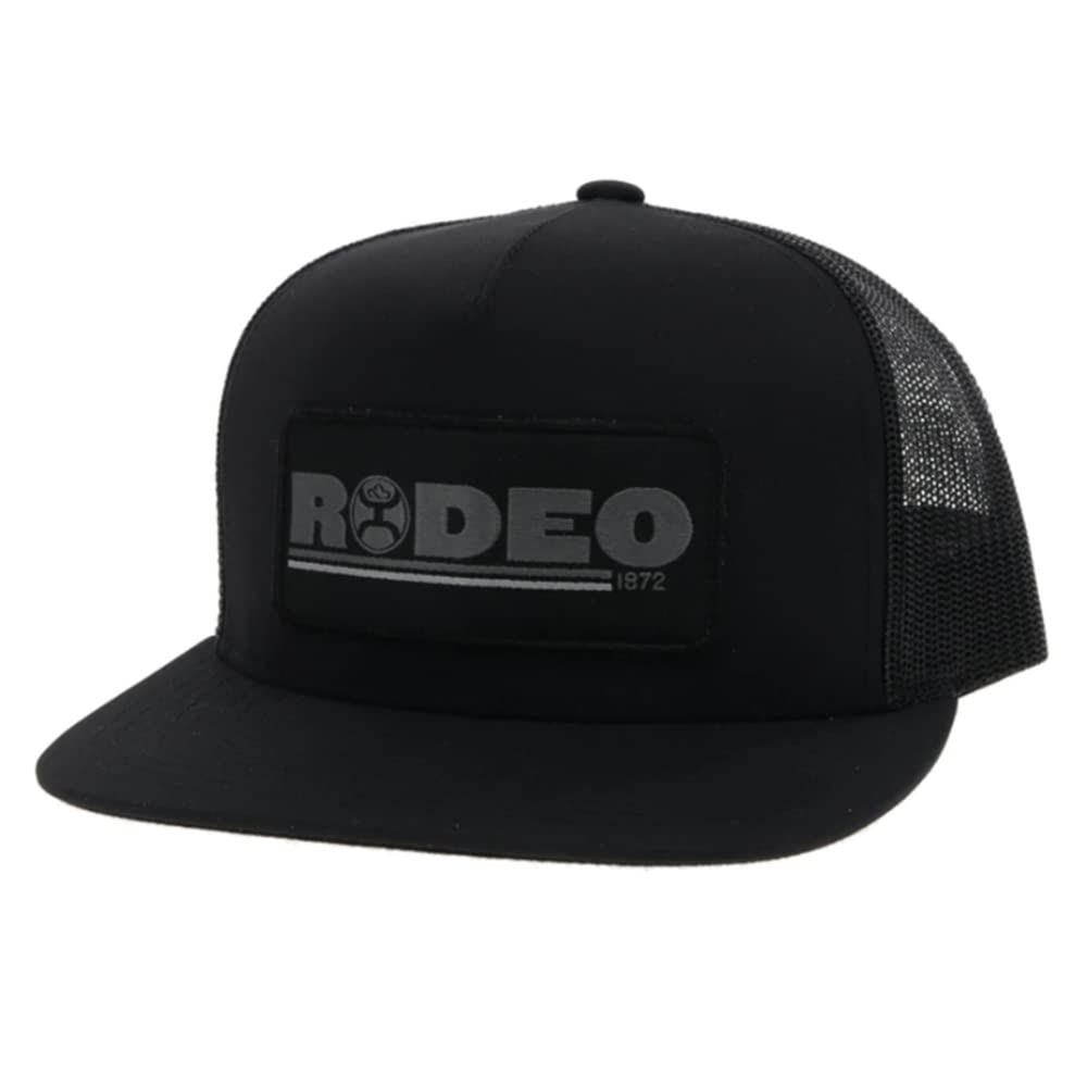 HOOeyHOOEY Rodeo Adjustable Snapback Trucker Mesh Back Hat with Logo