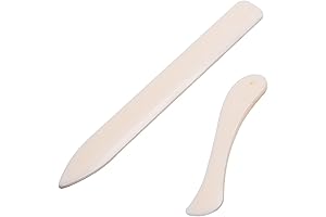 Bone Folder Creaser Scoring Folding Creasing Paper Leather Craft Plastic Paper Folding Knife