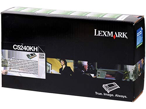 Lexmark Optra C 524 DN toner black original anti-bavures