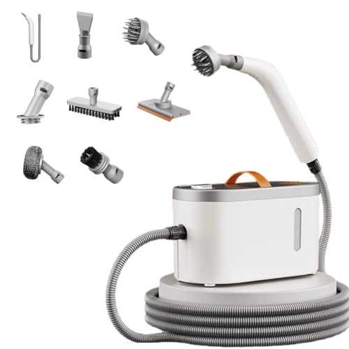 Limpiador A Vapor De Alta Presión De Mano 15 Segundos De Calentamiento 1200 W Con Indicador Visual De Nivel De Agua Para El Hogar Multiusos Para Ventanas Campanas Extractoras Telas Sofás Y Alfombras