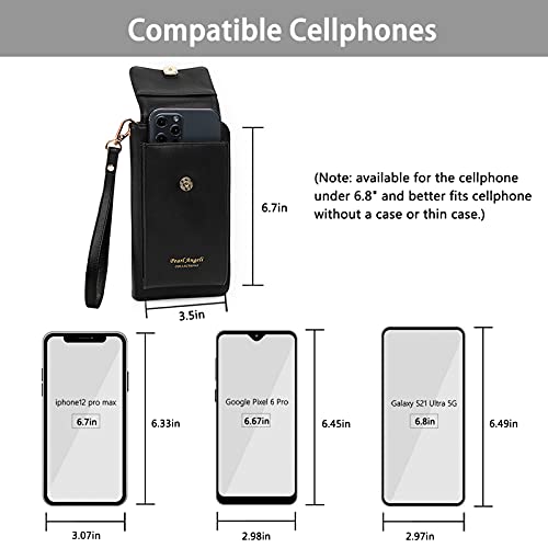 RFID-Blocking-Wallet-Womens-Small-Crossbody-Handbag-Cell-Phone-Bag-Credit-Card-Purse-with-Tassel