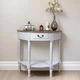 【Matériaux sélectionnés】Cette table console est fabriquée en bois massif. Panneaux épaissis, résistants aux rayures et à l’usure, difficiles à casser. Bords arrondis et lignes fluides, sûrs et anti-collision.