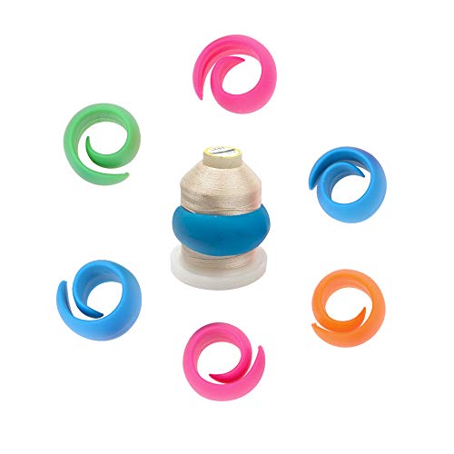 Épluche filetage bobine huggers machine à coudre fil anti déroulement rangement 148pcs
