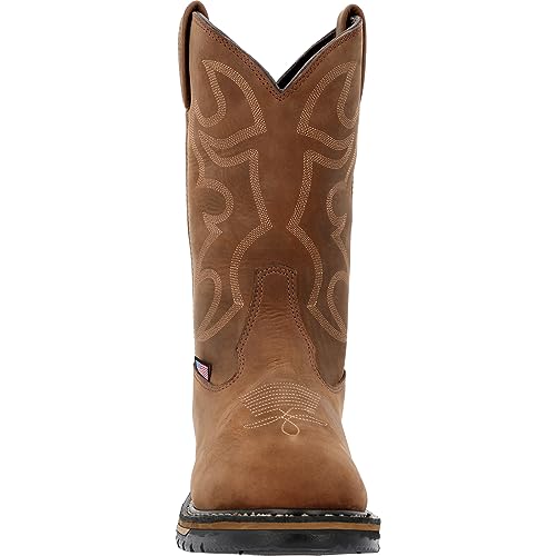 ROCKY Original Ride USA Steel Toe Western Boot3