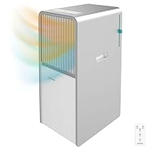 Cecotec Climatizzatore Portatile ForceClima 12650 Style Heating. 12000 BTU, area di copertura 28 m2, telecomando, touch, pompa di calore, deumidificatore, schermo a LED, 5 modalità, Timer