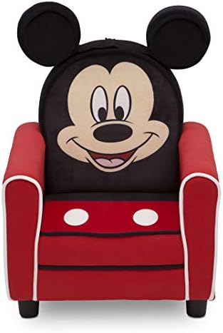 Delta Children Figural Upholstered Kids Chair Disney Mickey Mouse Amazon Sg Baby Products