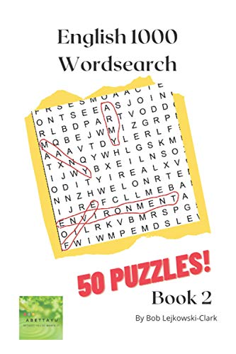 English 1000 Wordsearch: English Booster for English Language learners - Book 2