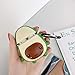 Produktbild SevenPanda Karikatur Airpod Hülle für Apple Airpods 1&2, Cute Funny Cartoon Soft Silikon Hülle, Kawaii Fun Cool Keychain Skin, Fashion Color Hülle für Mädchen Kinder Jungen Airpods - Avocado