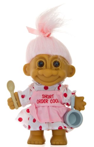Troll Doll Pink Hair miniatura 1