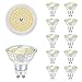 Produktbild Eofiti GU10 LED Kaltweiss 50W 10er LED GU10 6W Lampe 6000K Tageslichtweiß Ersetzt 50W 35W Glühlampe 230V 120° Abstrahwinkel 540lm Hell Hohe CRI 83Ra AC 85V-265V LED Birnen LED Leuchtmittel