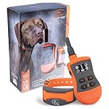 SportDOG SportTrainer Remote Trainer - Reliable Off-Leash Control - OLED Screen - Waterproof Dog Training Collar - Rechargeable E-Collar - 500-Yard Range - Orange