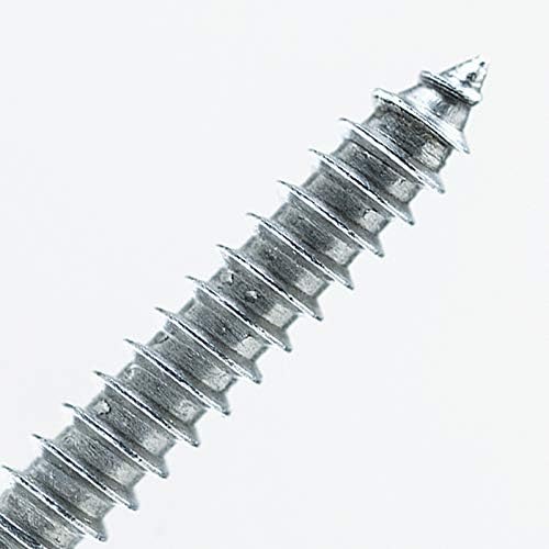 40 Pcs Set L Hook Screws, Square Hooks Screw in 3 Sizes