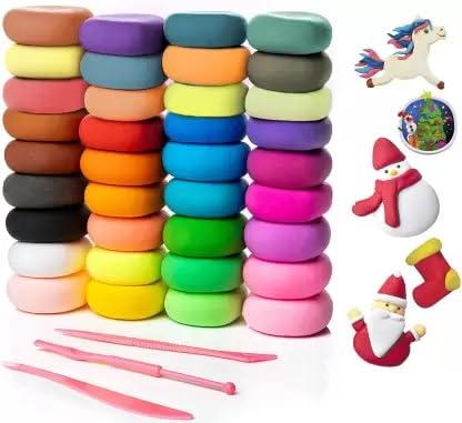 Eclet (Pack of 12) Air Dry Clay, Colorful Children Soft Clay, Creative Art Crafts, Gifts for Kids-Multi Color. Non-Toxic Modeling Magic Fluffy Foam Bouncing Clay Putty Kit for Kids with Tools .119 (B0CJ7G891R) Amazon Price History, Amazon Price Tracker