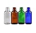 6PCS Verde vidrio del aceite esencial Frascos botella frasco cuentagotas con tapa...