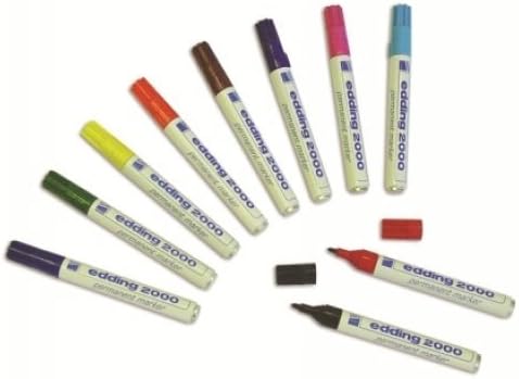 Edding 2000c Permanent Marker - Purple - Box of 10