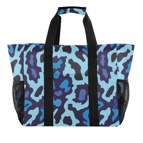 Tote Bag Foldable Beach Tote Water Resistant Canvas Laundry Bag Travel