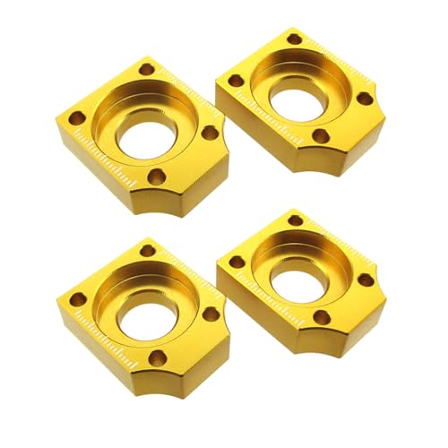 Ouyunou 2 Sets 15mm Chain Axle Tensioner Adjuster Blocks For Pit Dirt Bike