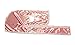 Rimix Silky Durag 360, 540, and 720 Waves Extra Long and Wide Straps Limited Edition (Pink/White)