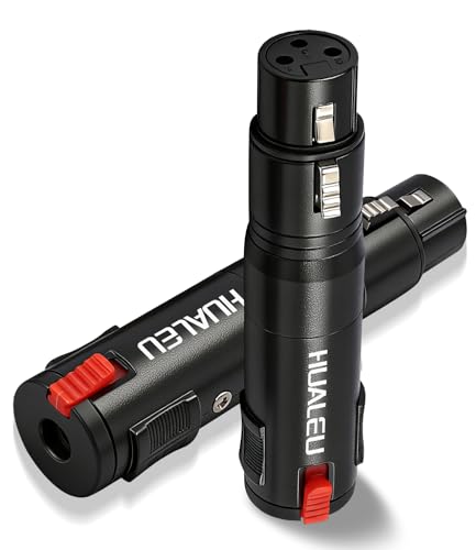 HUALEU lockable XLR adapter