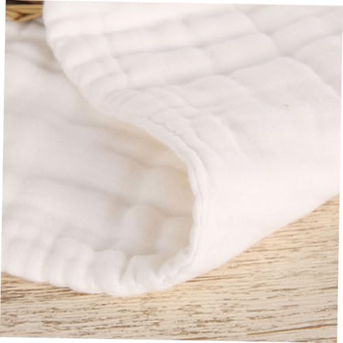 Kisangel 6pcs Muslin Burp Cloths Cotton Soft and Breathable Reusable Pee Pads for Newborn Boys for Daily Use and Shower3
