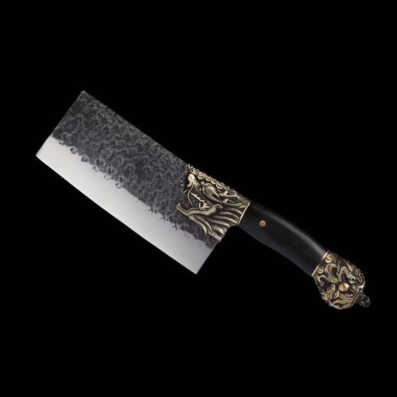 Miniatura 1 de CRIVERS Cleaver Knife,Meat Cleaver, 8.5inch Handmade Kitchen Knife China Longquan Clip Steel Hand Forged Sharp Cutting Knife Chef Knife Household