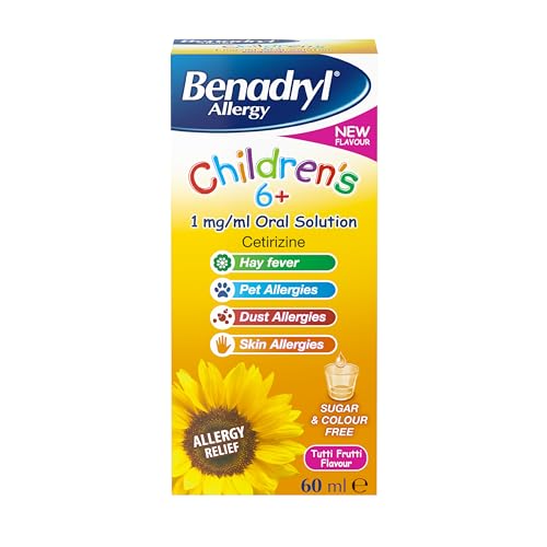 Benadryl Allergy Syrup Children 60ml