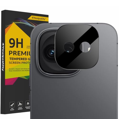 Image of 4youquality Back Camera Lens Protector Compatible with iQOO 15R (1 Pack) | 9H Tempered Glass Camera Guard | Military-Grade Protection | Ultra Clear HD | Bubble-Free Easy Installation | Case Friendly Design