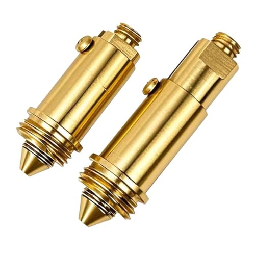 2pcs Brass Basin Click Clack Plug Bolt - Zesc-Im Pop Up Clack Slotted Plug Bolt Replacement Screw 28 g, Prevent Leaks and Restore Pop-Up Action in most Sink bath tub Drains