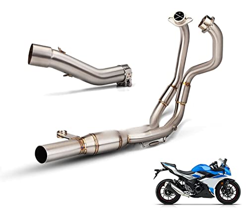 Tube d'échappement Suzuki DL250 et GSX250R ligne complète de collecteur inox avant