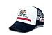 Posse Comitatus Custom California Republic State Flag Cali Unisex-Adult Trucker Hat Multi (White/Navy)