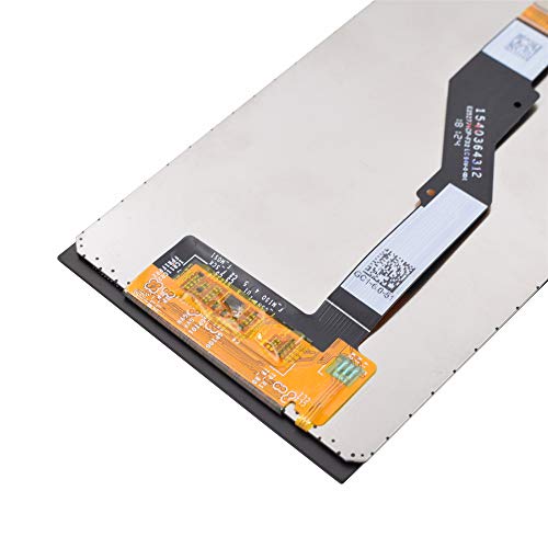 Image of LCD Screen Display with Digitizer Touch Panel Without Bezel Frame Compatible with Sony Xperia XA2 Plus(Black)