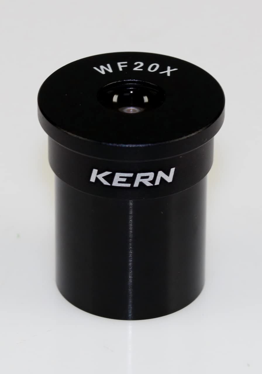 Ocular KERN OBB-A1475 para microscopio, lente gran angular Wf 20× de 11mm 2