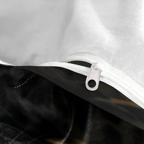 Parure de couette panthère noire imprimé 3D lit simple ado en microfibre - 8