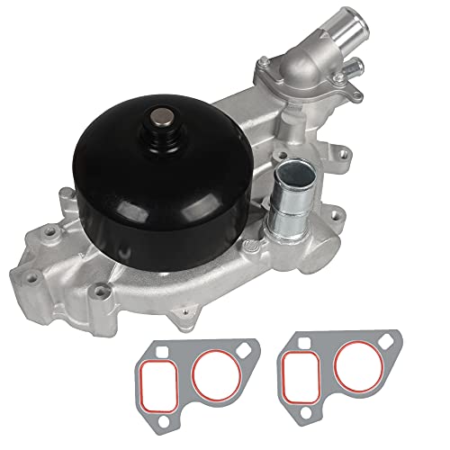 IRONTREE AW5081 Professional Water Pump Kit with 2 Metal Gaskets and Thermostat Compatible with Chevy Corvette Camaro, Pontiac Firebird GTO, Avanti II, 5.7L 6.0L V8 Engine, OE Replacement by IRONTREE - Used condition - US$51.80